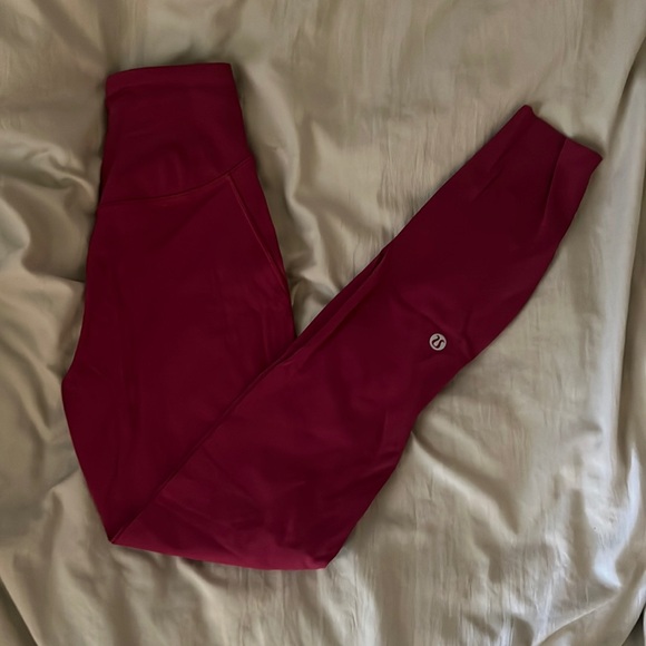lululemon athletica Pants - lululemon wunder train contour fit high-rise tight 25. size 0 barely worn.